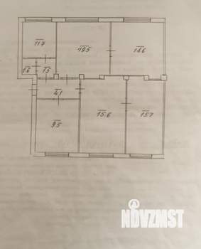 2-к квартира, вторичка, 57м2, 3/4 этаж