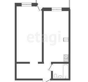 1-к квартира, сданный дом, 36м2, 8/22 этаж