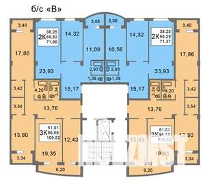 3-к квартира, вторичка, 110м2, 4/5 этаж
