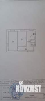 2-к квартира, вторичка, 41м2, 6/6 этаж