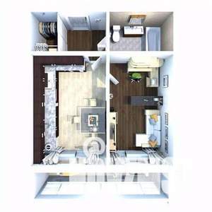 1-к квартира, вторичка, 44м2, 7/10 этаж