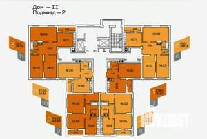 1-к квартира, вторичка, 41м2, 15/26 этаж