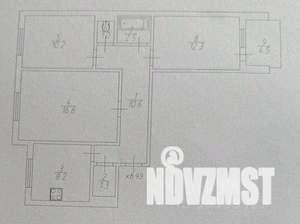 3-к квартира, вторичка, 63м2, 4/9 этаж