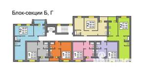 2-к квартира, вторичка, 53м2, 10/10 этаж