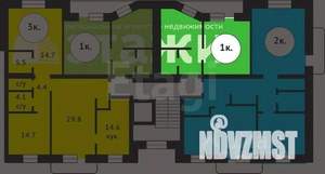 1-к квартира, вторичка, 37м2, 5/10 этаж