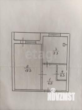 1-к квартира, вторичка, 36м2, 6/10 этаж