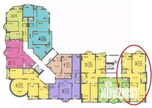3-к квартира, вторичка, 125м2, 6/6 этаж