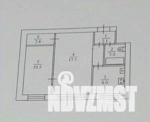 2-к квартира, вторичка, 42м2, 4/5 этаж