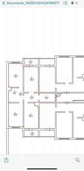 3-к квартира, вторичка, 84м2, 2/21 этаж