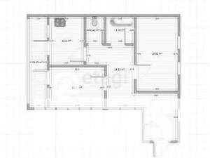 2-к квартира, вторичка, 47м2, 1/5 этаж
