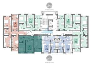 2-к квартира, вторичка, 67м2, 18/24 этаж