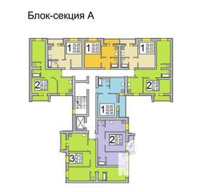 1-к квартира, вторичка, 40м2, 8/10 этаж