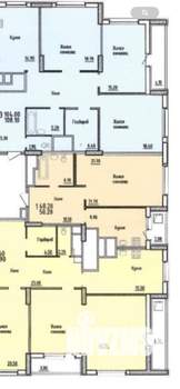 1-к квартира, вторичка, 50м2, 11/16 этаж