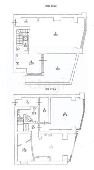 3-к квартира, вторичка, 272м2, 12/13 этаж