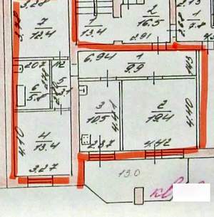 3-к квартира, вторичка, 88м2, 7/10 этаж