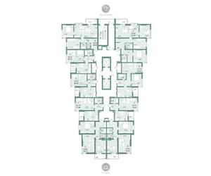 3-к квартира, вторичка, 54м2, 8/22 этаж