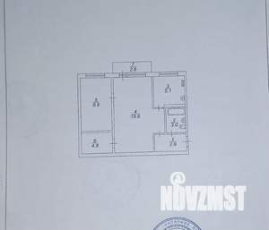 2-к квартира, вторичка, 43м2, 5/5 этаж