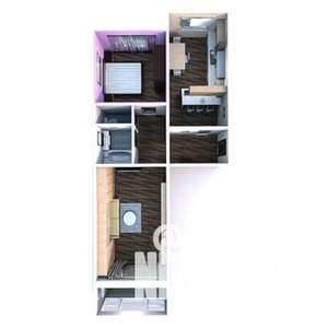 2-к квартира, вторичка, 64м2, 7/10 этаж