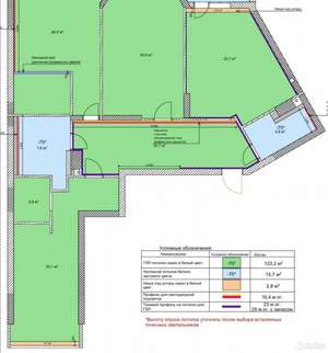 3-к квартира, вторичка, 142м2, 15/16 этаж