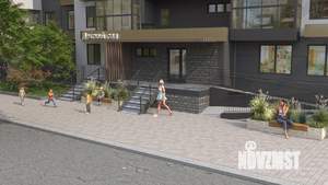 1-к квартира, строящийся дом, 42м2, 2/10 этаж