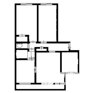 4-к квартира, вторичка, 75м2, 4/10 этаж