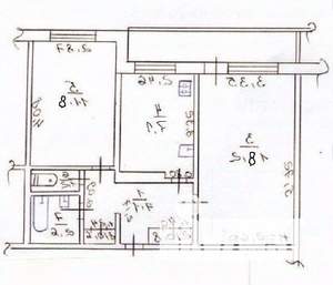 2-к квартира, вторичка, 48м2, 7/10 этаж