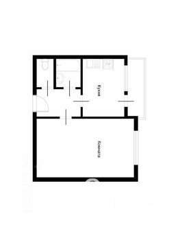 1-к квартира, вторичка, 36м2, 9/9 этаж