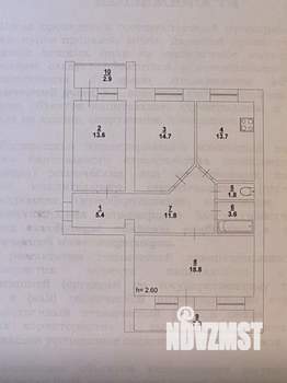 3-к квартира, вторичка, 83м2, 2/10 этаж