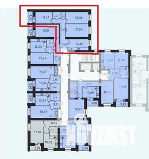 3-к квартира, вторичка, 76м2, 8/10 этаж