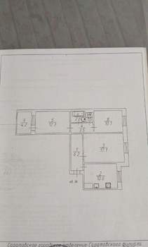 3-к квартира, вторичка, 63м2, 9/9 этаж