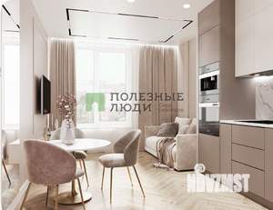 1-к квартира, сданный дом, 53м2, 16/18 этаж