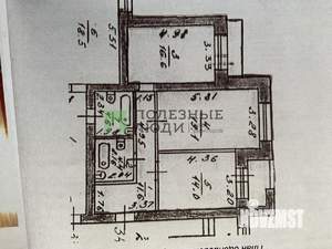 2-к квартира, вторичка, 66м2, 9/10 этаж