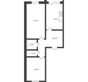 2-к квартира, вторичка, 60м2, 5/9 этаж
