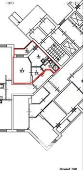 1-к квартира, вторичка, 35м2, 1/25 этаж