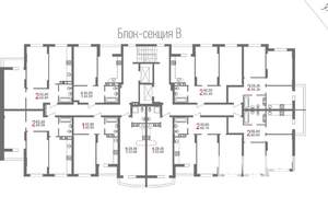 1-к квартира, вторичка, 44м2, 8/11 этаж