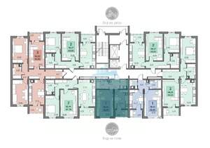 1-к квартира, вторичка, 44м2, 19/24 этаж