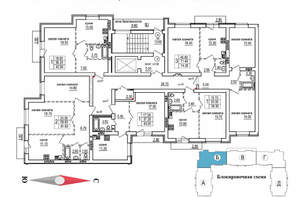 1-к квартира, вторичка, 42м2, 8/10 этаж