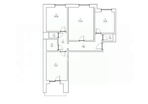 3-к квартира, вторичка, 64м2, 3/10 этаж