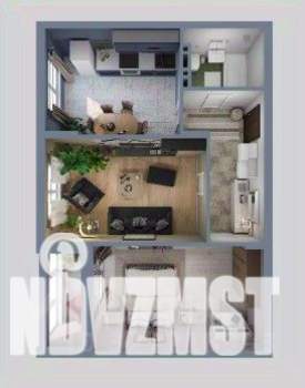 2-к квартира, вторичка, 57м2, 2/10 этаж