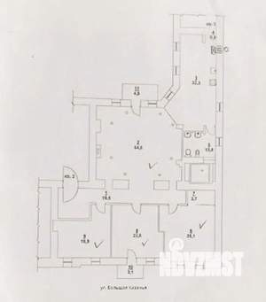 4-к квартира, вторичка, 192м2, 2/3 этаж