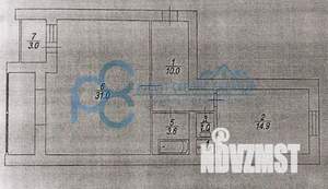 2-к квартира, вторичка, 66м2, 3/10 этаж