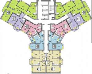 2-к квартира, вторичка, 55м2, 5/25 этаж