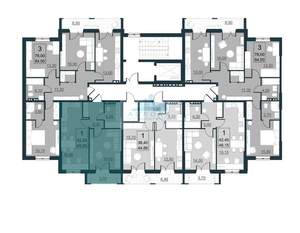 1-к квартира, вторичка, 42м2, 4/10 этаж