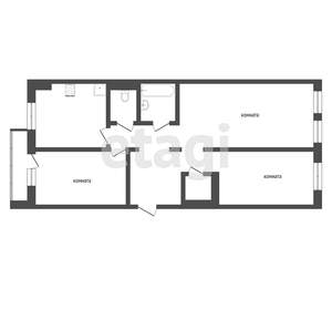 3-к квартира, вторичка, 118м2, 5/16 этаж