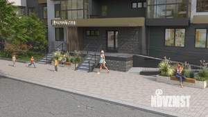 1-к квартира, строящийся дом, 43м2, 9/10 этаж
