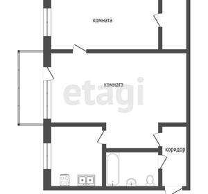 2-к квартира, вторичка, 44м2, 3/5 этаж
