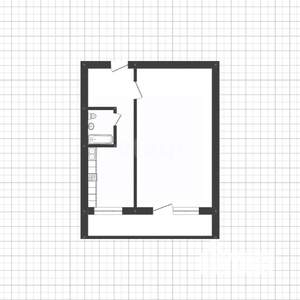 1-к квартира, вторичка, 44м2, 2/16 этаж