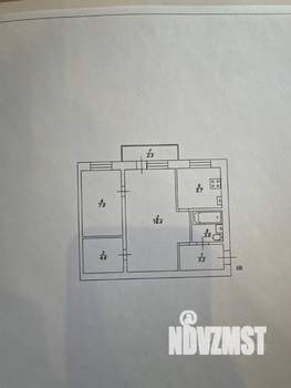 2-к квартира, вторичка, 43м2, 3/5 этаж