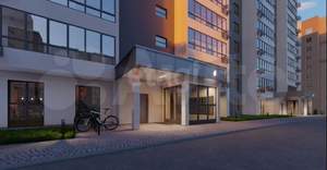 1-к квартира, строящийся дом, 35м2, 2/10 этаж