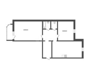 2-к квартира, вторичка, 60м2, 4/10 этаж